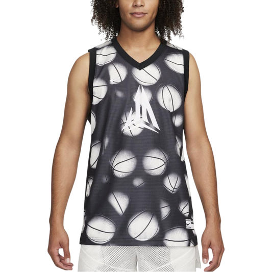 NIKE Ja DNA Jersey "Black White"