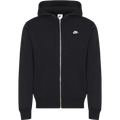 Nike Club Zip Hoodie Black