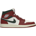 Jordan 1 Mid Redstone Midnight Green