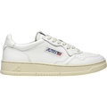 Autry Medalist Low White Leather