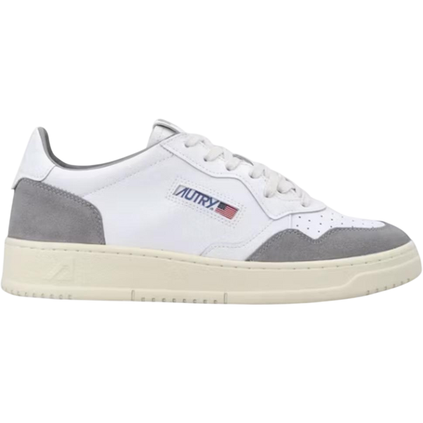 Autry Medalist Leather Low White Vapor