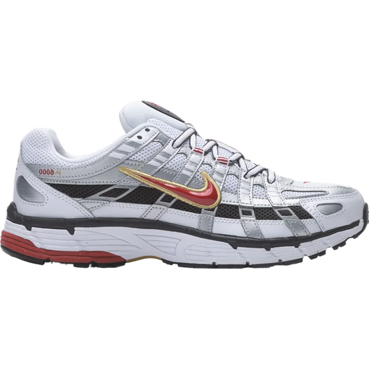 Nike P-6000 White Gold Red (Women's)