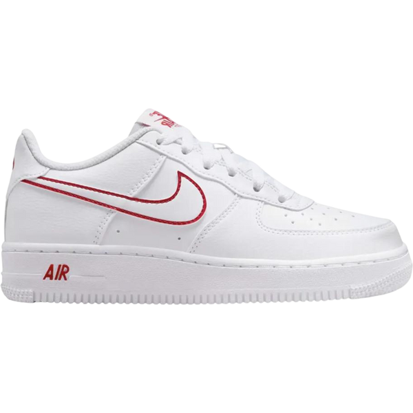 Nike Air Force 1 White Red (GS)