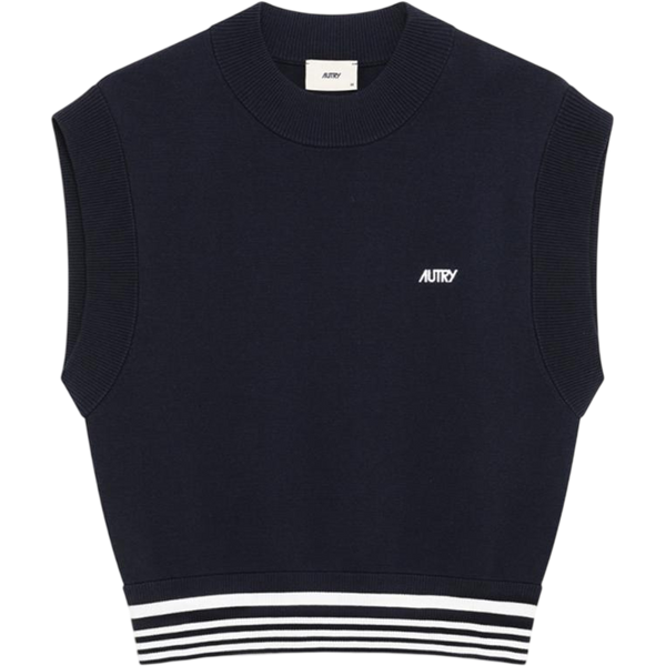 AUTRY KNITTED VISCOSE TOP WOMAN