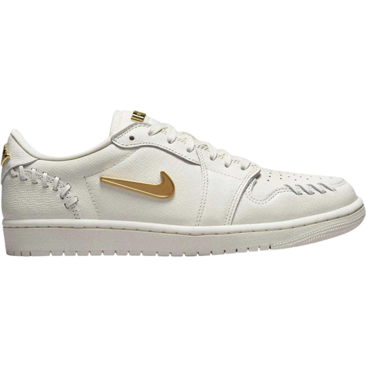 Air Jordan 1 Low Method of Make WMNS “White/Metallic Gold”