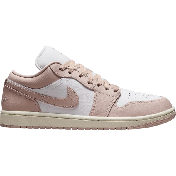 Air Jordan 1 Low White/Pink Oxford-Sail