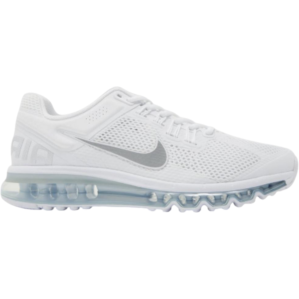Nike Air Max 2013 White Metallic Slver