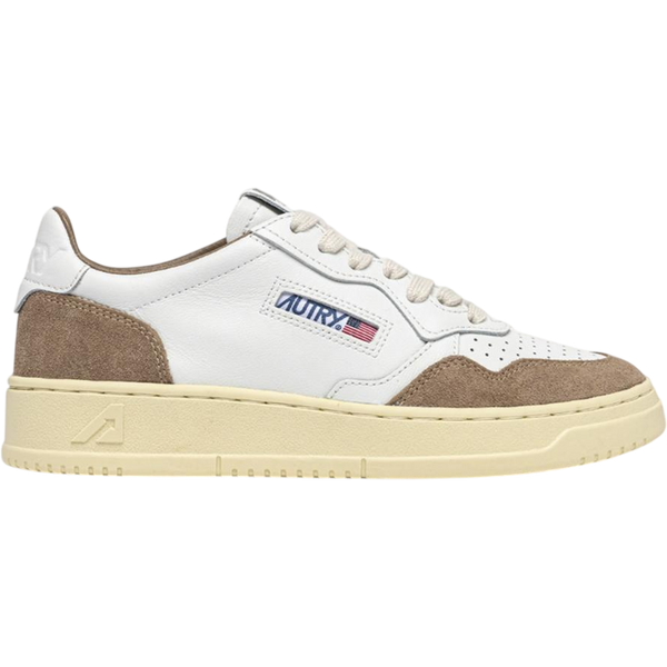 Autry Medalist Low White Antelope (Women's)