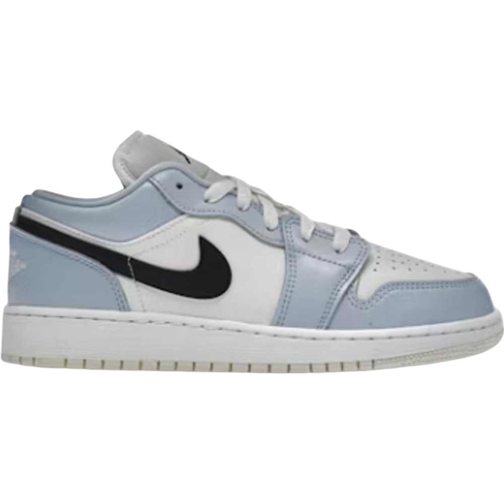 Jordan 1 Low Ice Blue Black (GS)