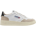 Autry Medalist Low White Black Beige