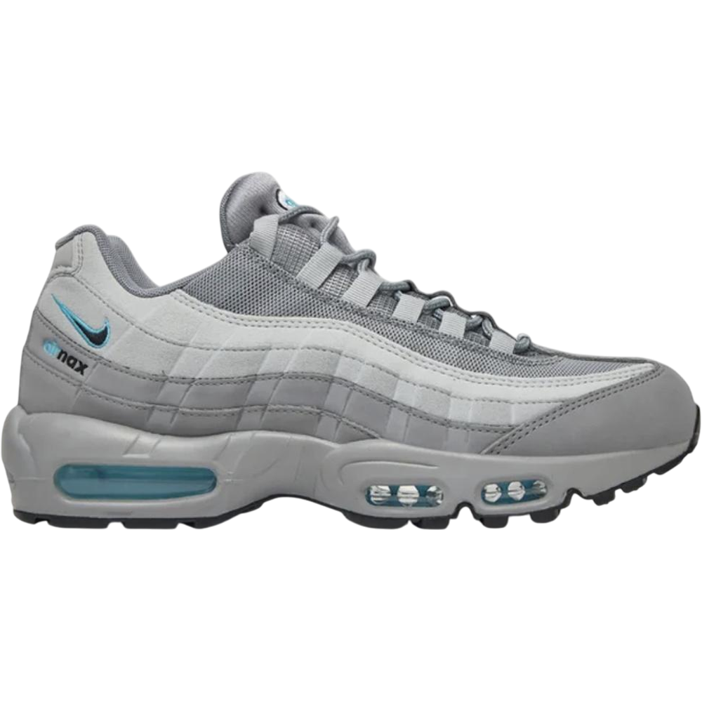 Nike Air Max 95 Retro Logo Grey Aqua