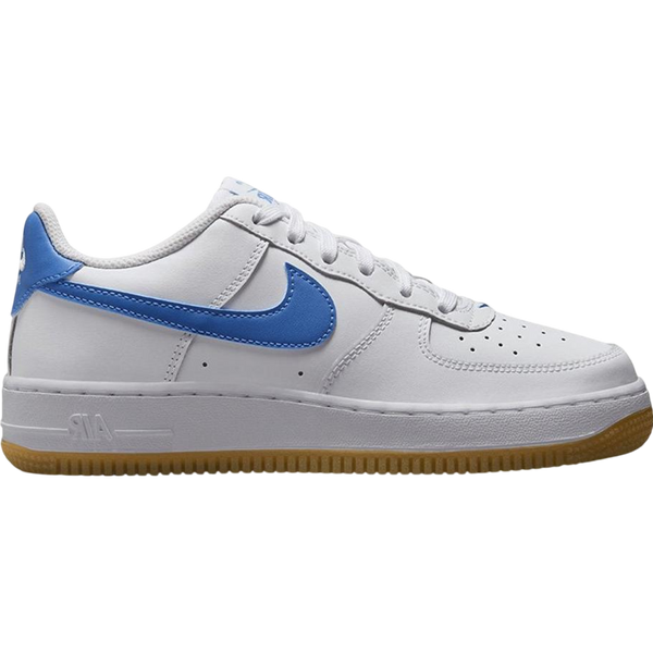 Nike Air Force 1 Low White Gum Light Brown Blue Beyond (GS)