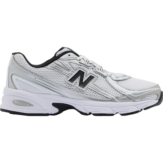 New Balance 740 White Silver Metallic Navy 