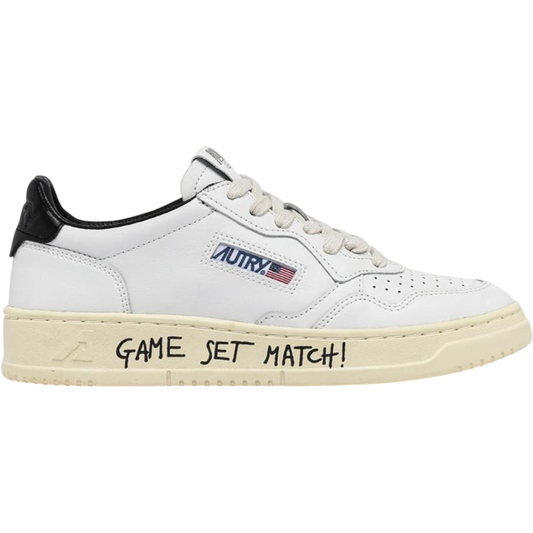 Autry Medalist Low White/Black
