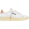 Autry Medalist DL White Peach Pink (Women's)