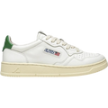 Autry Medalist Low White Green