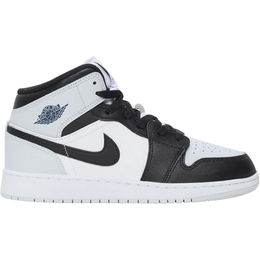 Jordan 1 Mid Black Aura Squadron Blue (GS)