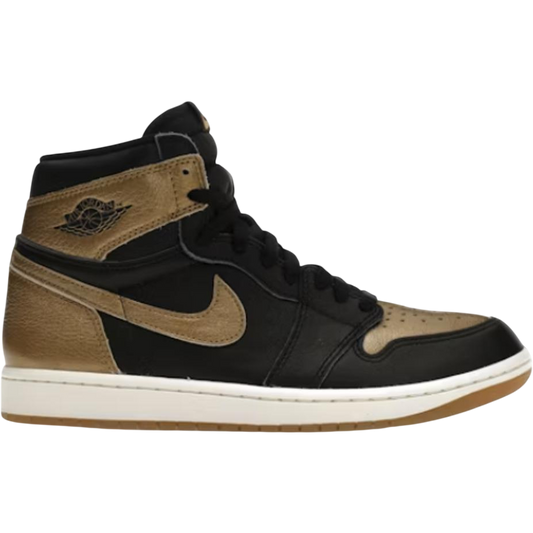 Jordan 1 Retro High OG Black Metallic Gold