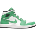 Air Jordan 1 MID Lucky Green/Black-White