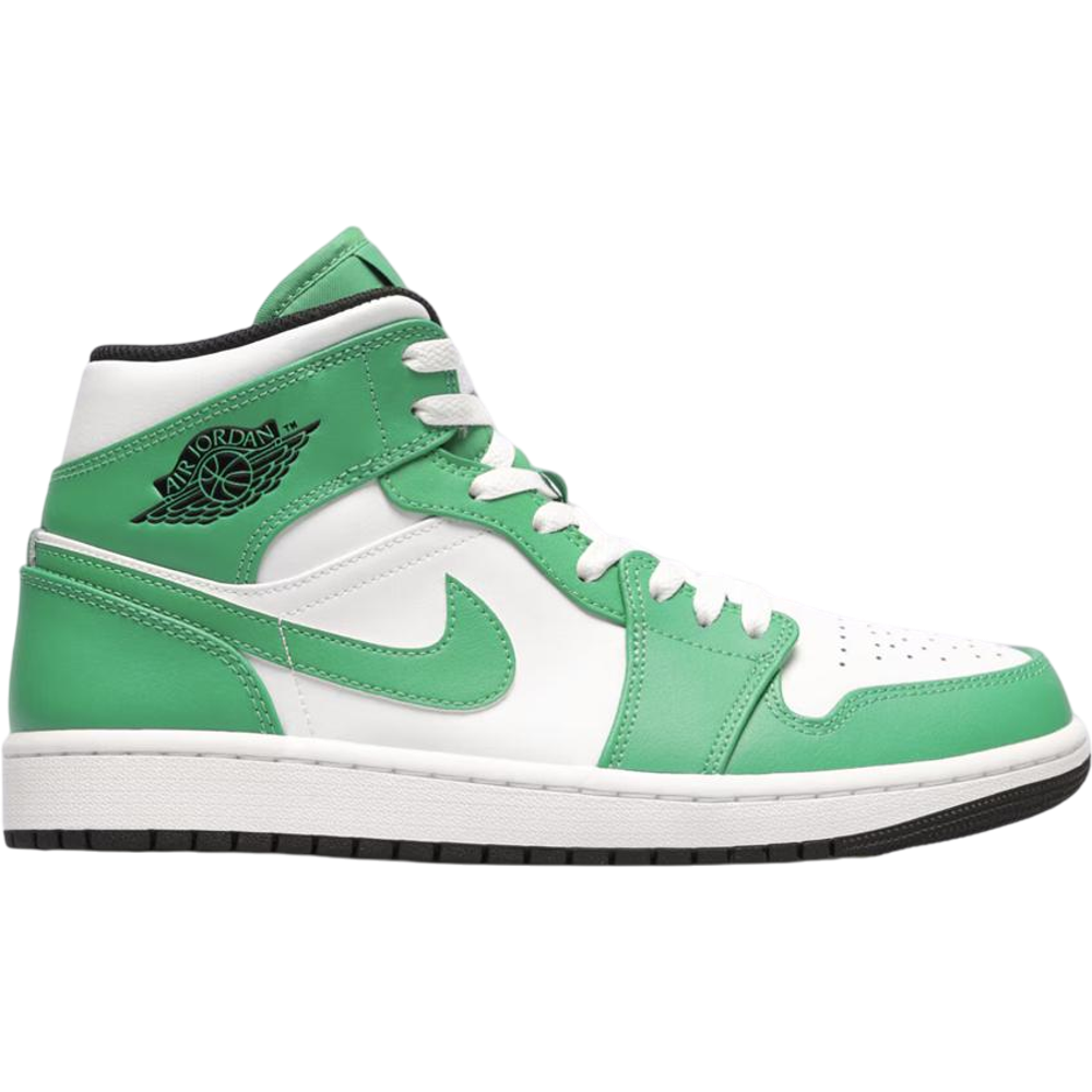 Jordan 1 Mid Lucky Green