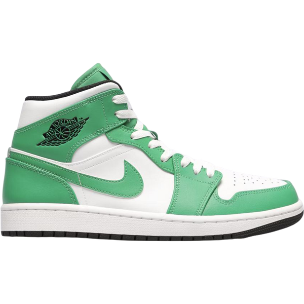 Jordan 1 Mid Lucky Green