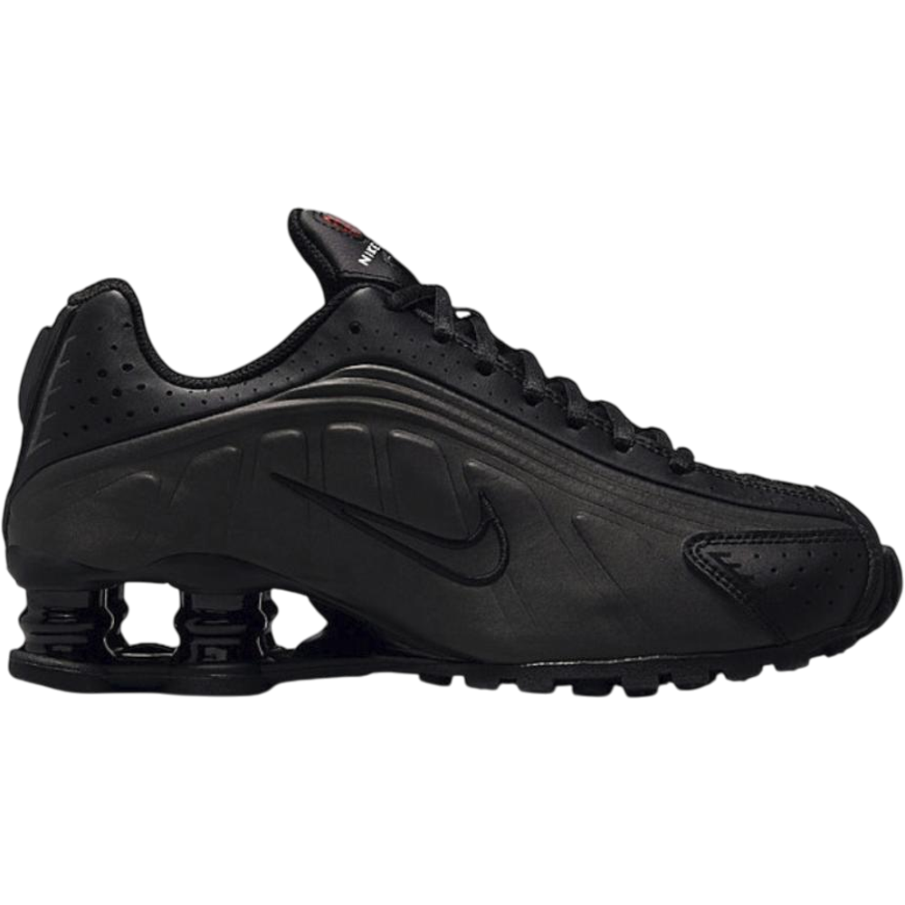 Nike Shox R4 Black Bright Crimson (GS)