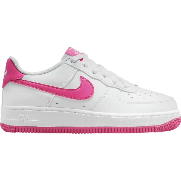 Nike Air Force 1 White Laser Fuchsia (GS)