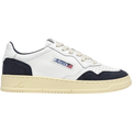 Autry Medalist Low White/Ocean