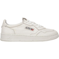 Autry Medalist Low White Super Soft Napa Leather
