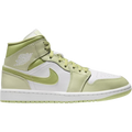 Jordan 1 Mid Olive Aura Lawn (Women's)